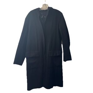 DKNY Classic Black Trench Coat